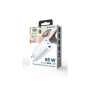 Зарядний пристрій Gembird USB-A + 2xType-C (PD18W + QC3.0 27W) white (TA-UC-PDQC65-01-W) Зарядний пристрій Gembird USB-A + 2xType-C (PD18W + QC3.0 27W) white (TA-UC-PDQC65-01-W)