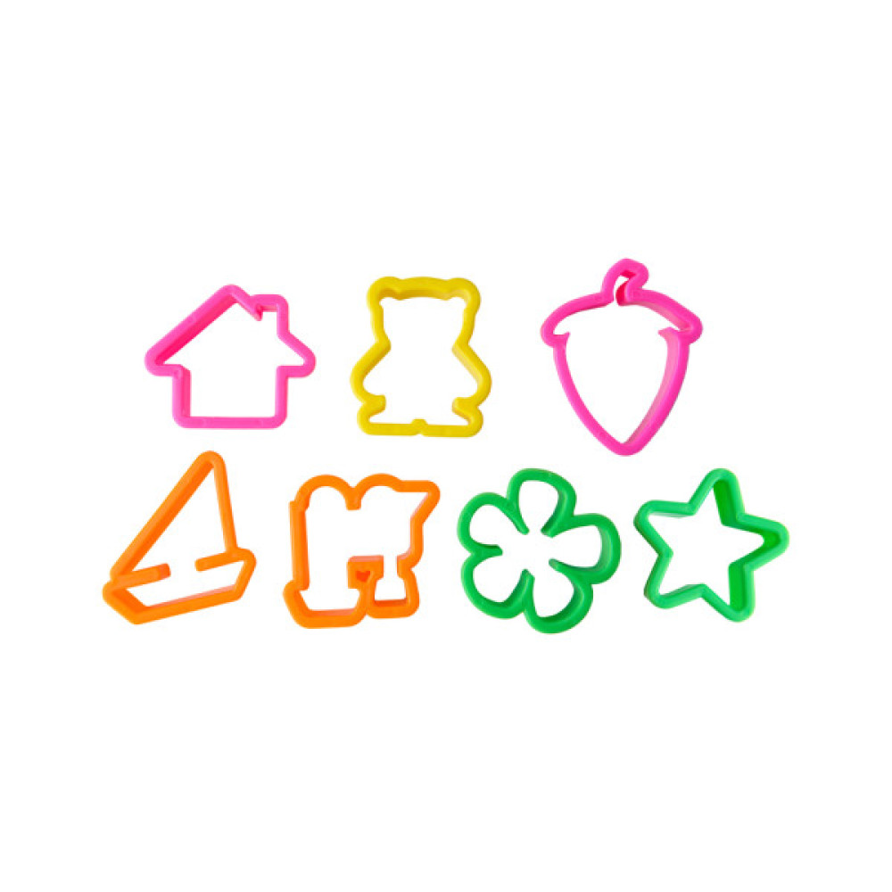 Пластилін Kite Hello Kitty у боксі 7 кольорів + 8 інструментів, 380 г (HK22-080)