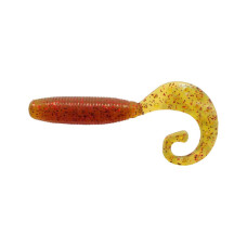 Силікон рибальський Reins Fat G-Tail Grub 2" 566 Motor Oil Red Flake (20 шт/уп.) (1552.03.82)