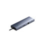 Концентратор Baseus USB-C 10-in-1 HDMI 4K60Hz + VGA + 3xUSB 3.0 + PD + RJ45 1000Mbps + SD/TF + 3.5mm gray (B0005280C811-00) Концентратор Baseus USB-C 10-in-1 HDMI 4K60Hz + VGA + 3xUSB 3.0 + PD + RJ45 1000Mbps + SD/TF + 3.5mm gray (B0005280C811-00)