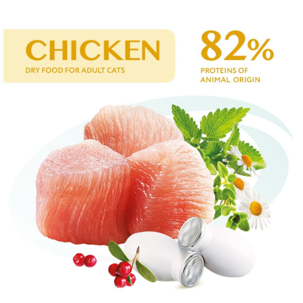 Сухий корм для кішок Optimeal зі смаком курки 200 г (4820215360180)