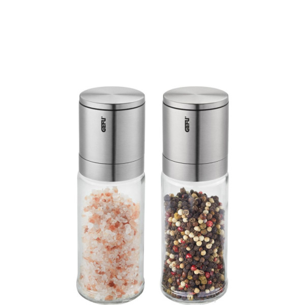 Млинок для спецій Gefu Lamola Набір 2 шт млинків для солі та перцю (89578)