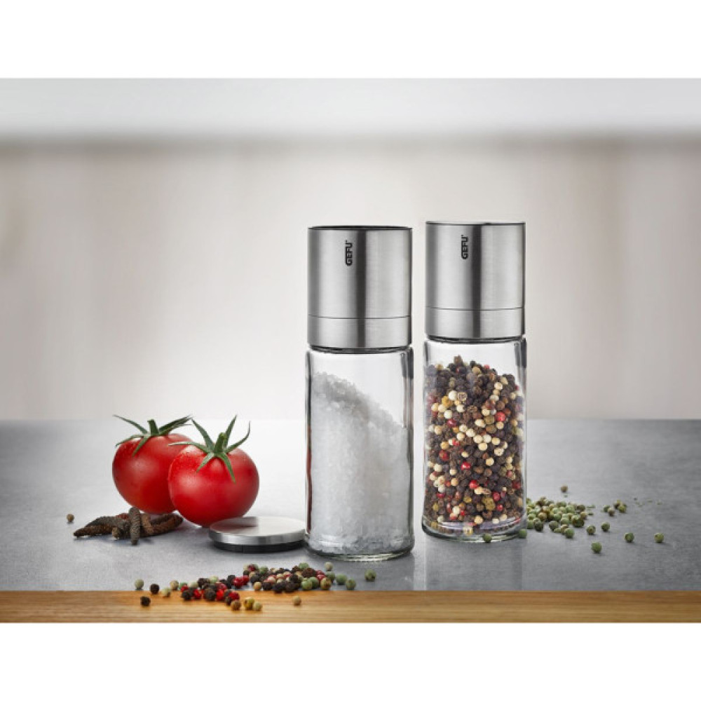 Млинок для спецій Gefu Lamola Набір 2 шт млинків для солі та перцю (89578)