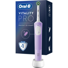 Електрична зубна щітка Oral-B Vitality D103.413.3 Protect x clean типу 3708 Lilac Mist (4210201427025)