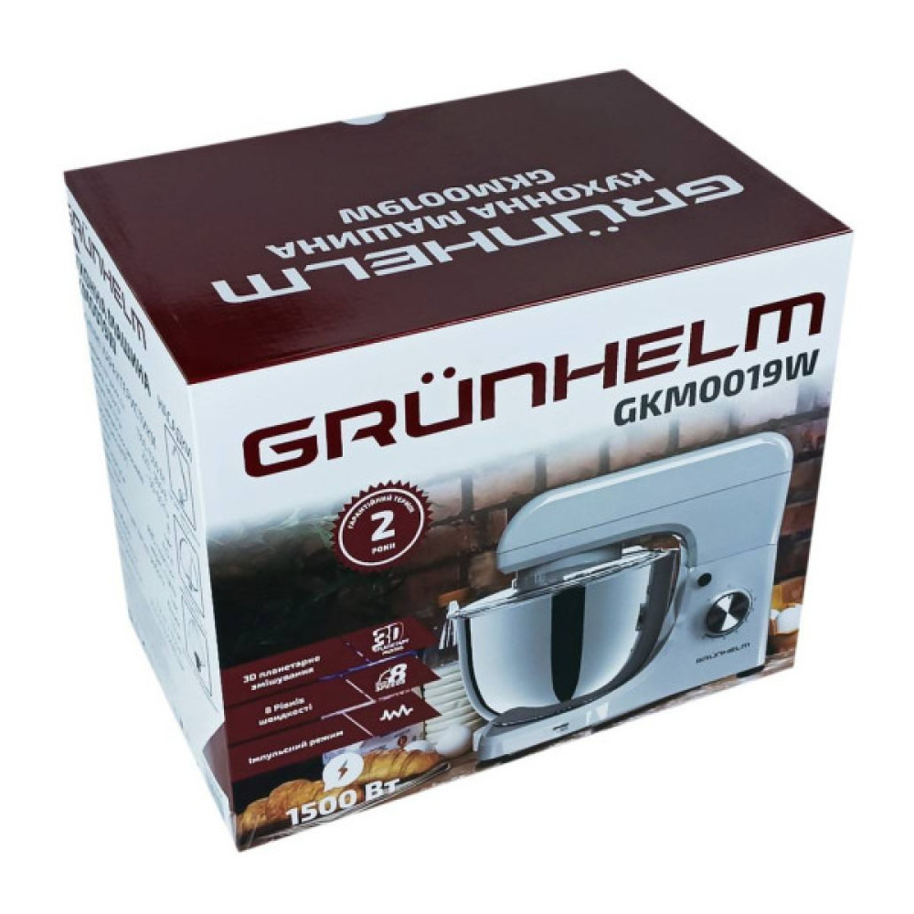 Кухонний комбайн Grunhelm GKM0019W