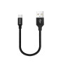 Дата кабель USB 2.0 AM to USB-C 0.25m black ColorWay (CW-CBUC048-BK)