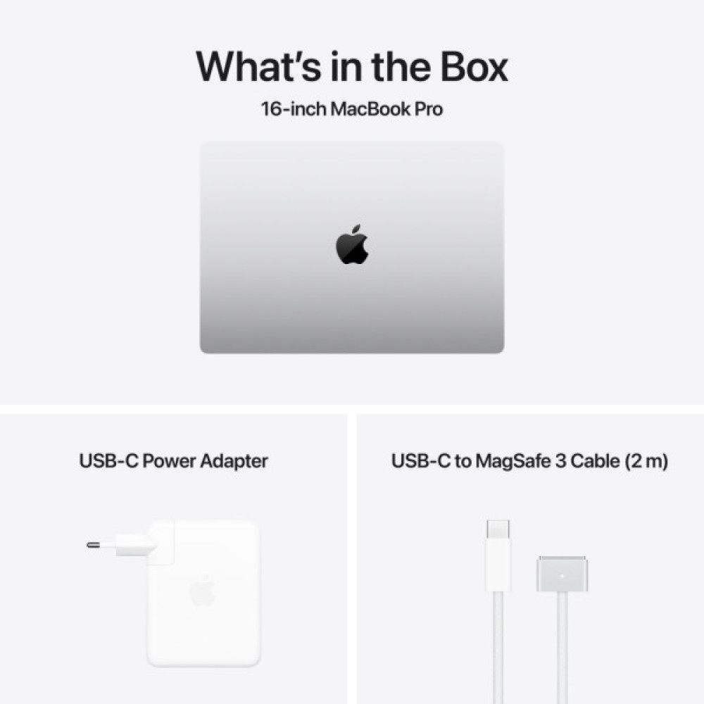 Ноутбук Apple MacBook Pro 16 A3186 M4 Max Silver (MX2W3UA/A)