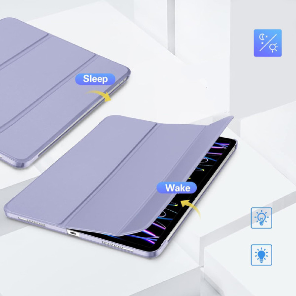 Чохол до планшета BeCover Tri Fold Hard Apple iPad Air 13" M2/M3 (2024/2025) Purple (711725) Чохол до планшета BeCover Tri Fold Hard Apple iPad Air 13" M2/M3 (2024/2025) Purple (711725)