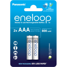 Акумулятор Panasonic AAA Eneloop 800mAh NI-MH * 2 (BK-4MCDE/2CP)