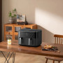 Мультипіч Xiaomi Dual Zone Air Fryer 10L 2700Вт, чаша-10л, сенсорне управл., пластик, чорний