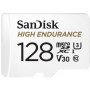 Карта пам'яті SanDisk microSD  128GB C10 UHS-I U3 V30 R100/W40MB/s High Endurance