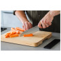 Кухонний ніж KitchenAid Coreline Сантоку з захисним чохлом для леза, 18 см (KOG7IKSSOHOBA)