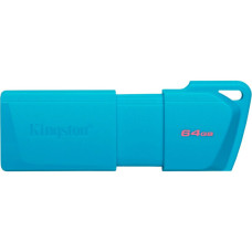 USB флеш накопичувач Kingston 64GB DataTraveler Exodia M USB 3.2 Gen1 Aqua Blue (KC-U2L64-7LB)