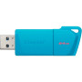USB флеш накопичувач Kingston 64GB DataTraveler Exodia M USB 3.2 Gen1 Aqua Blue (KC-U2L64-7LB)