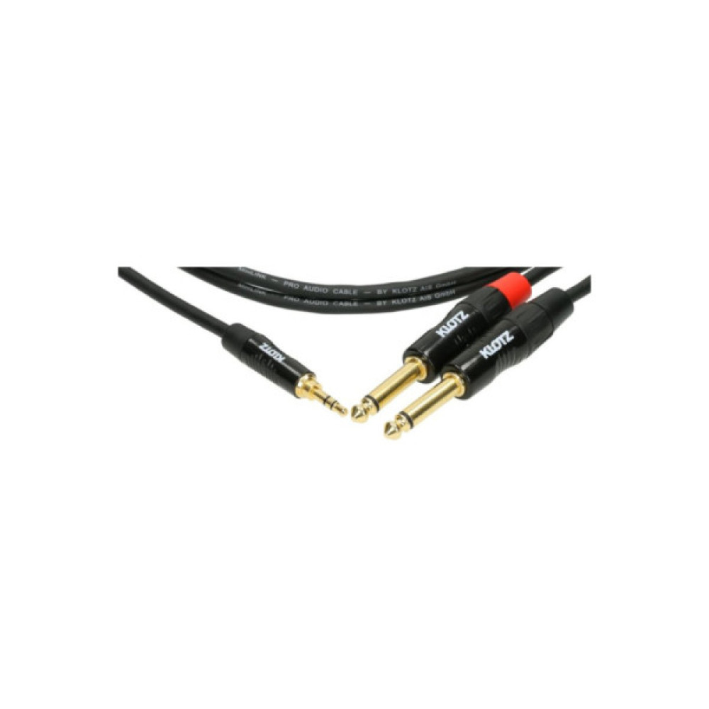 Інсертний кабель Klotz KY5-150 Minilink Pro Y-Cable Black 1.5m (229825)