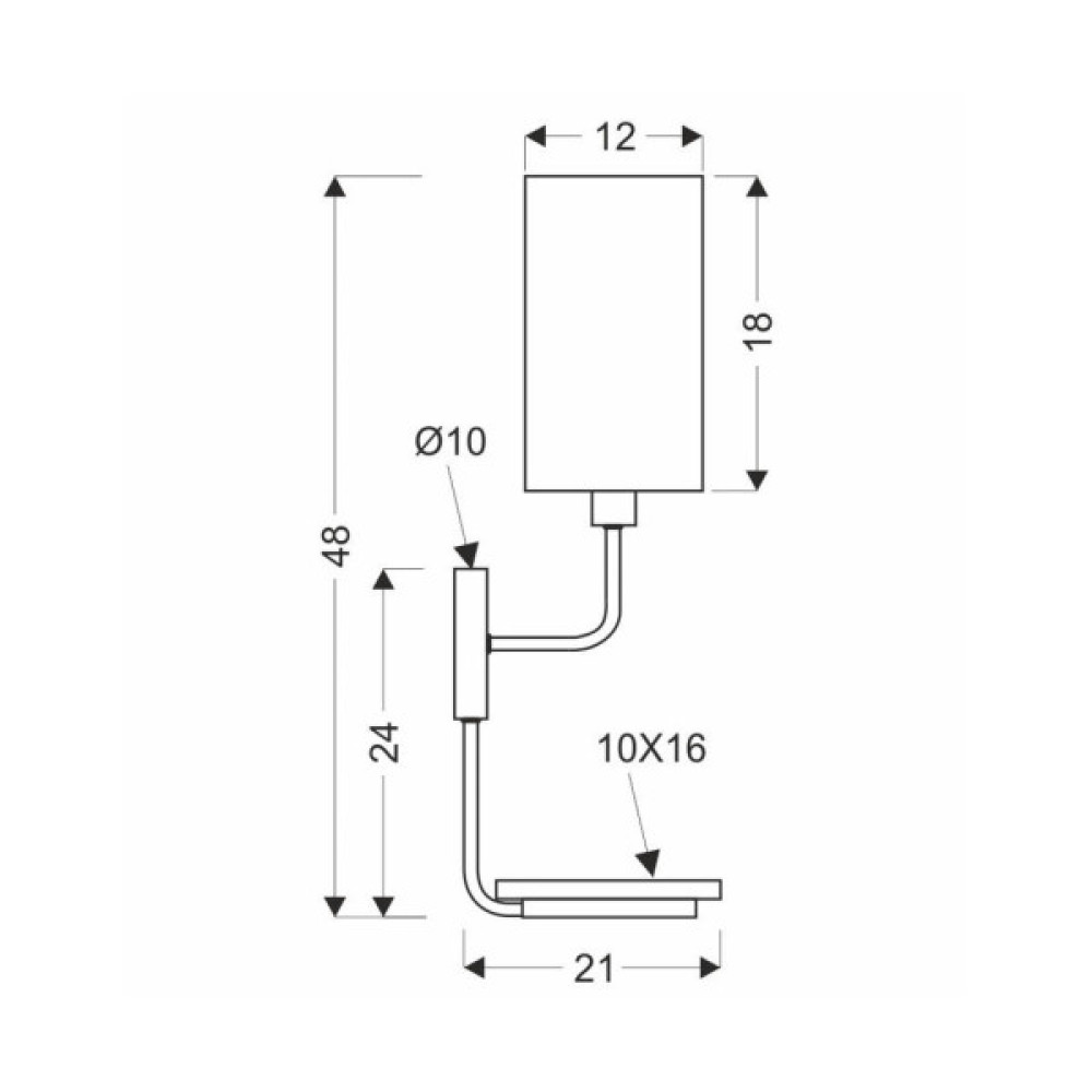 Бра Candellux 21-76854 Keto (21-76854)