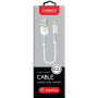 Дата кабель USB 2.0 AM to Lightning 0.2m CBFLEXL0 white Intaleo (1283126487439) Дата кабель USB 2.0 AM to Lightning 0.2m CBFLEXL0 white Intaleo (1283126487439)