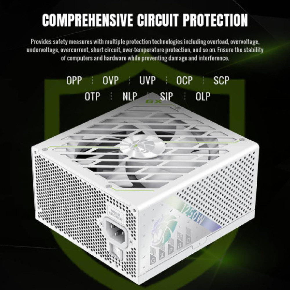 GAMEMAX GX PRO 1250G WH