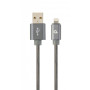 Дата кабель USB 2.0 AM to Lightning 1.0m Cablexpert (CC-USB2S-AMLM-1M-BG)
