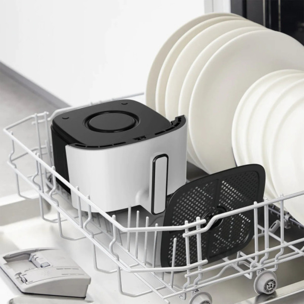 Мультипіч Tefal Easy Fry Max, 1500Вт, чаша-5л, сенсорне керув., 10 програм, пластик, білий