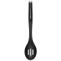 Ложка кухарська KitchenAid Classic для сервірування з прорізами 34 см чорний (KCG004OHOBE)