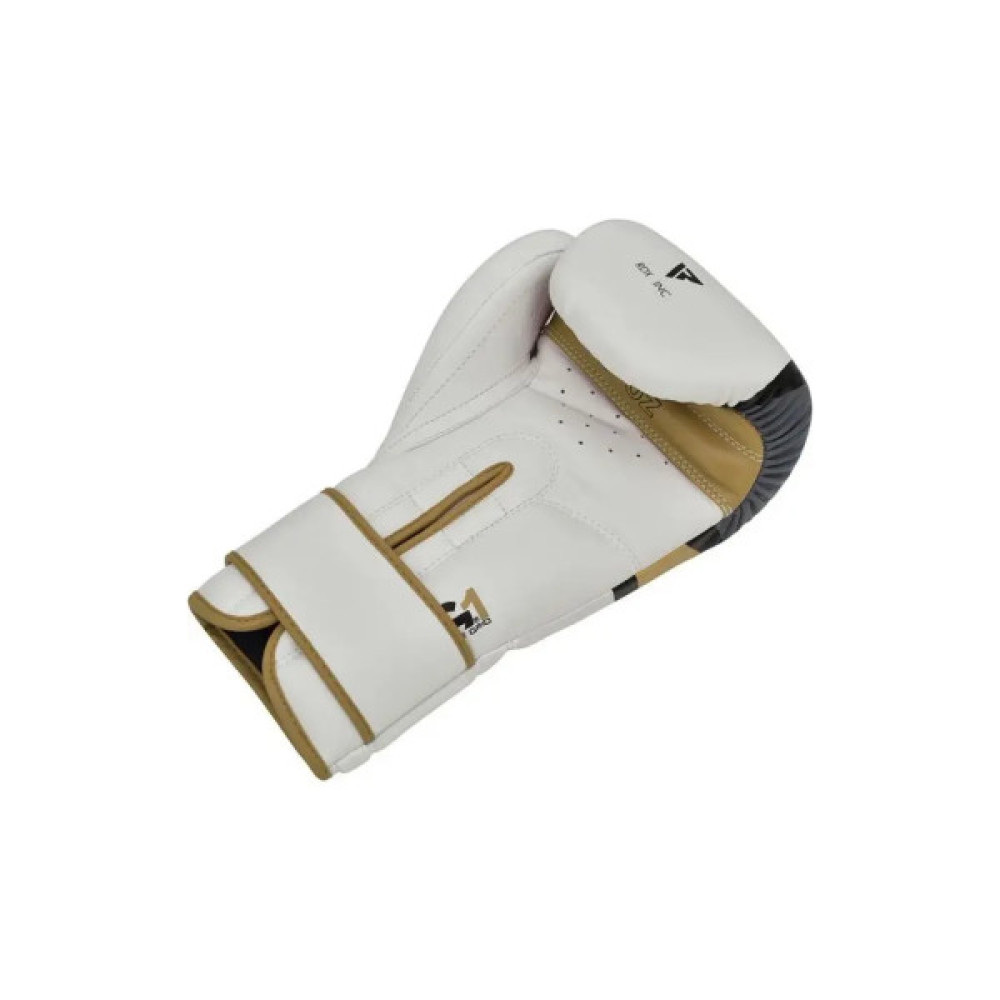 Боксерські рукавички RDX F7 Ego Golden 12 унцій (BGR-F7GL-12oz)