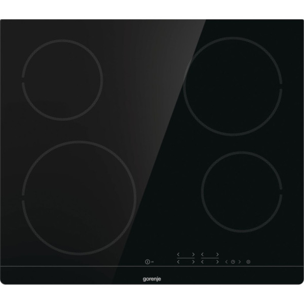 Комплект Gorenje (духовка + поверхня склокераміка BO6737E02X -нерж + ECT41SC- чорна), 738881