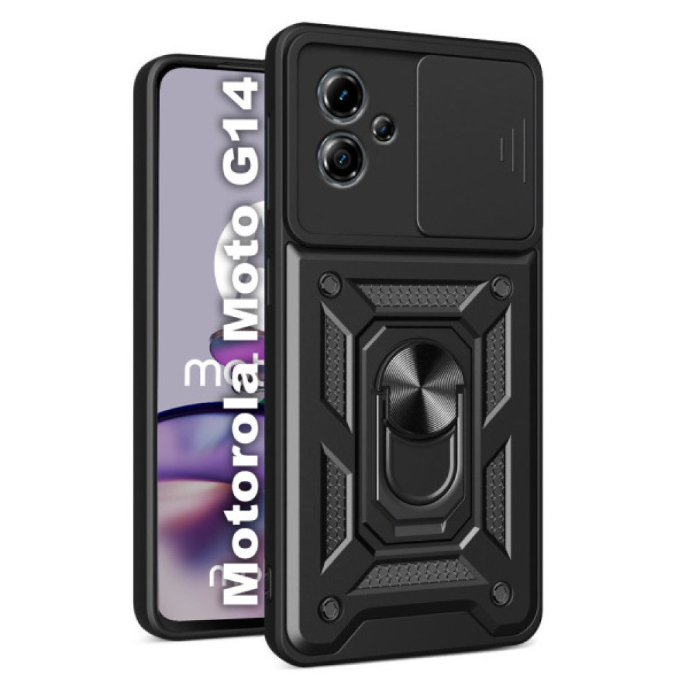 Чохол до мобільного телефона BeCover Military Motorola Moto G14 Black (709960) Чохол до мобільного телефона BeCover Military Motorola Moto G14 Black (709960)