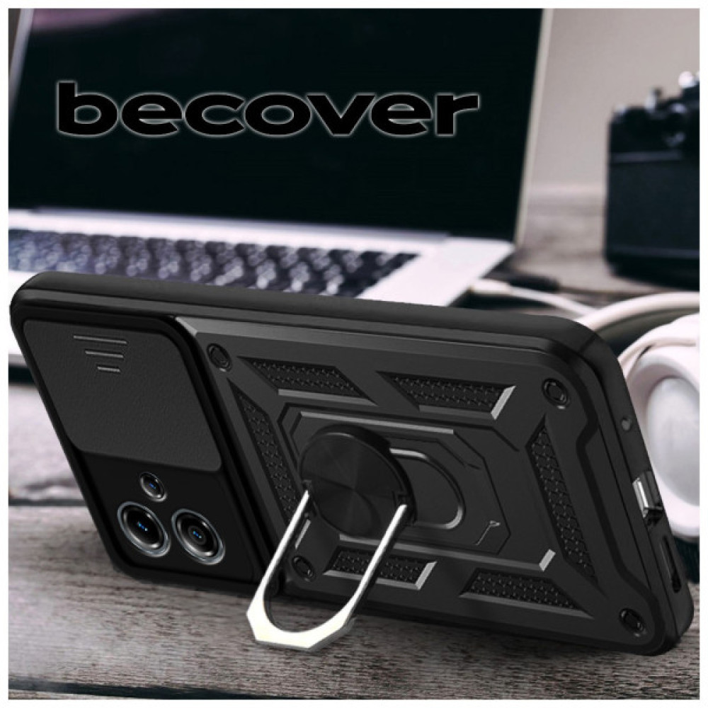 Чохол до мобільного телефона BeCover Military Motorola Moto G14 Black (709960) Чохол до мобільного телефона BeCover Military Motorola Moto G14 Black (709960)