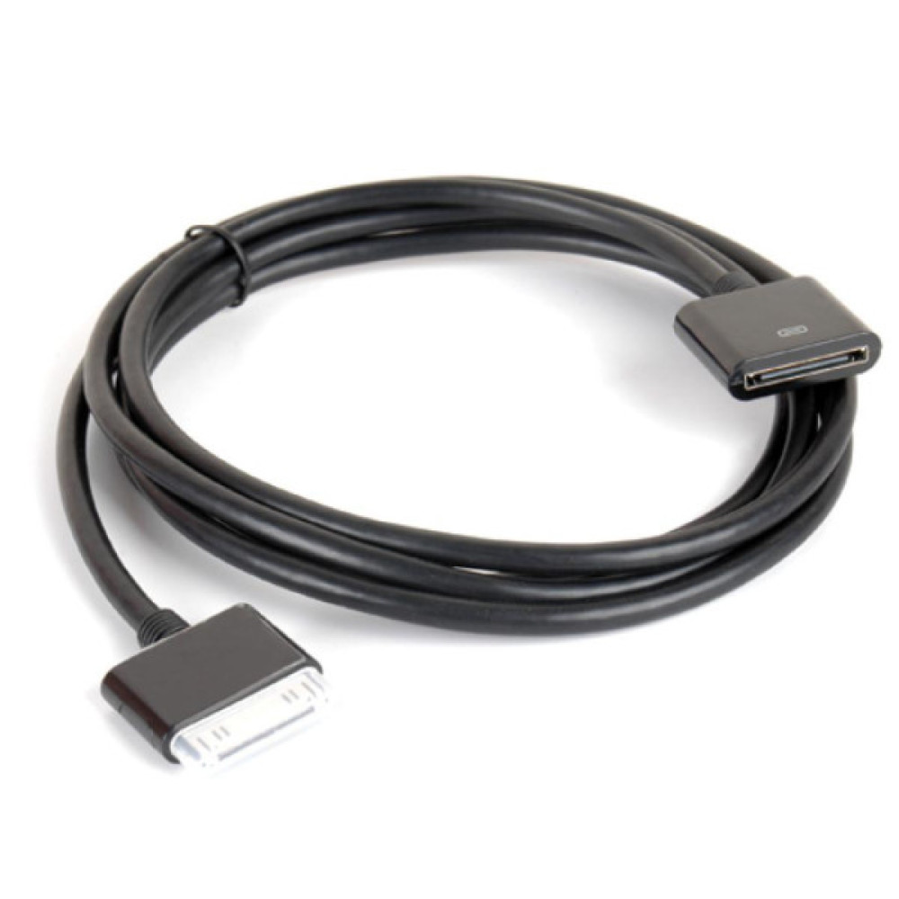 Дата кабель Apple 30pin to Apple 30pin 1.8m подовжувач iPod/iPad/iPhone Gemix (1904)
