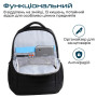 Рюкзак для ноутбука Promate 15.6" Rebel-BP Black (rebel-bp.black) Рюкзак для ноутбука Promate 15.6" Rebel-BP Black (rebel-bp.black)