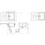 Мийка кухонна Hansgrohe S520-F345 + зміш. Zesis M33 (43356800) Мийка кухонна Hansgrohe S520-F345 + зміш. Zesis M33 (43356800)