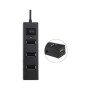 Концентратор Voltronic USB 3.0 to 4xUSB black (YT-HUB4-B)