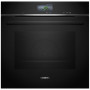 Духова шафа Siemens електрична, 71л, A+, пара, дисплей, конвекція, чорний