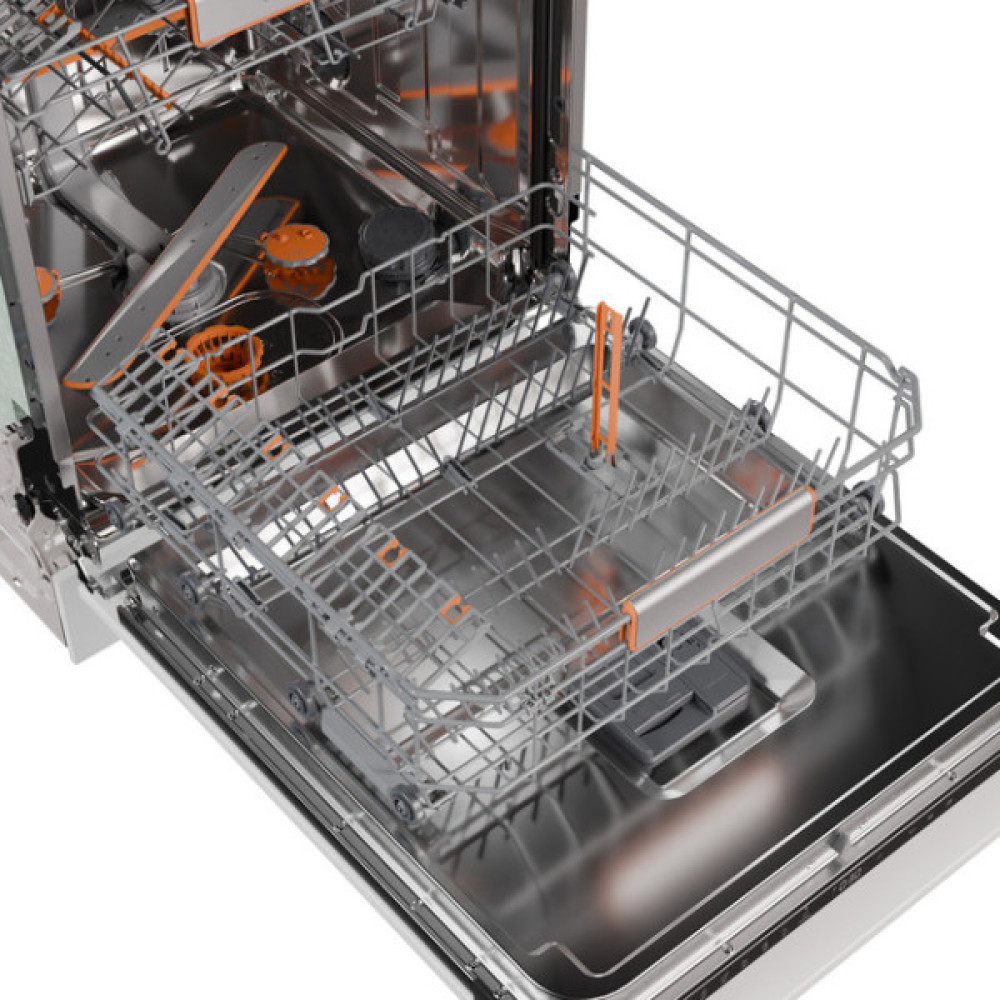 Посудомийна машина Gorenje вбудовувана, 16компл., A+++, 60см, інвертор,Wi-Fi, AquaStop, сенсорн.упр, 3и кошики, білий