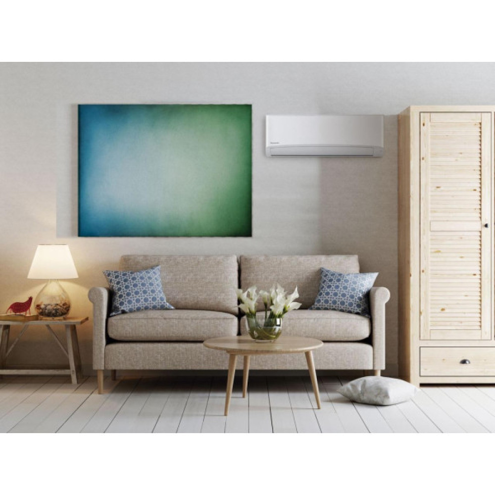 Кондиціонер Panasonic Etherea 70м2 інвертор 24000BTU 7.1кВт A++/A+ -20°С Wi-Fi R32 білий