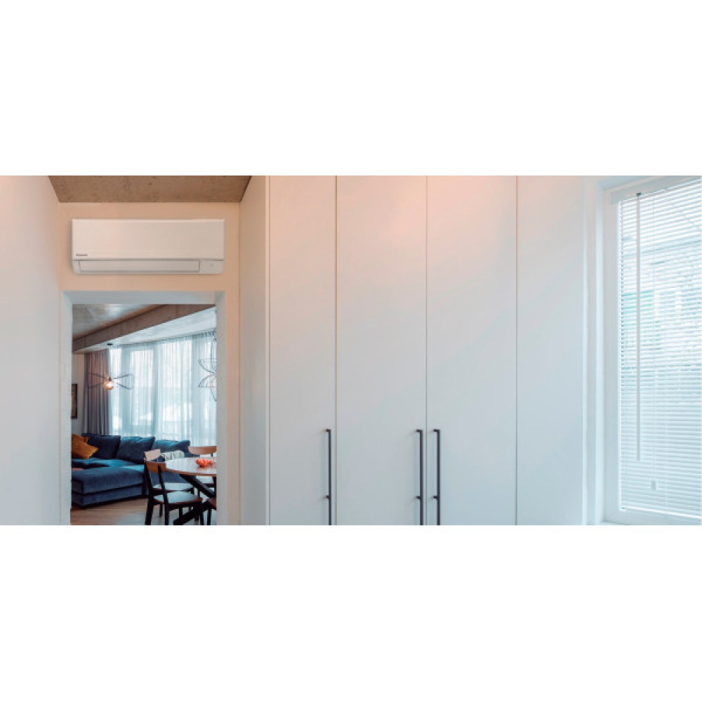 Кондиціонер Panasonic Etherea 70м2 інвертор 24000BTU 7.1кВт A++/A+ -20°С Wi-Fi R32 білий