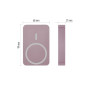 Батарея універсальна EMOS 10000mAh WI1046, 20W, Wireless, salmon (B0551S)
