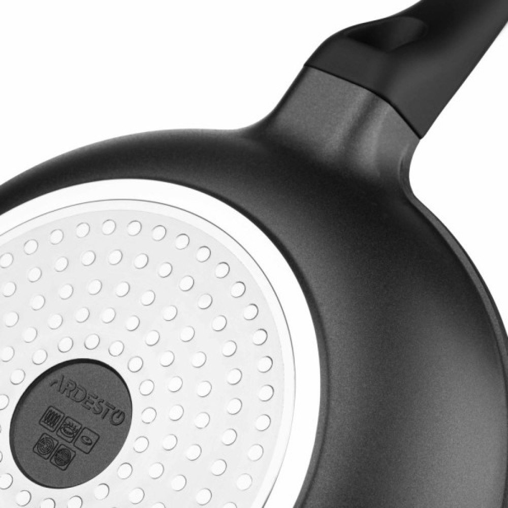 Сковорода ARDESTO Black Mars Mira, 24см, алюміній, чорний (AR0724BM)