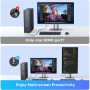 Кабель мультимедійний DisplayPort M to HDMI M 4K60Hz 18Gbps HDR10 3D Ugreen (95418)