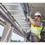 Гайковерт ударний акумуляторний Bosch Professional GDX 18V-200 З 18В АКБ 2х5А·год 3400об·хв 200Нм М6-М16 1.2кг