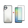 Чохол до мобільного телефона Dengos Kit Samsung Galaxy A06 case Matte + glass (Black) (DG-KM-126) Чохол до мобільного телефона Dengos Kit Samsung Galaxy A06 case Matte + glass (Black) (DG-KM-126)