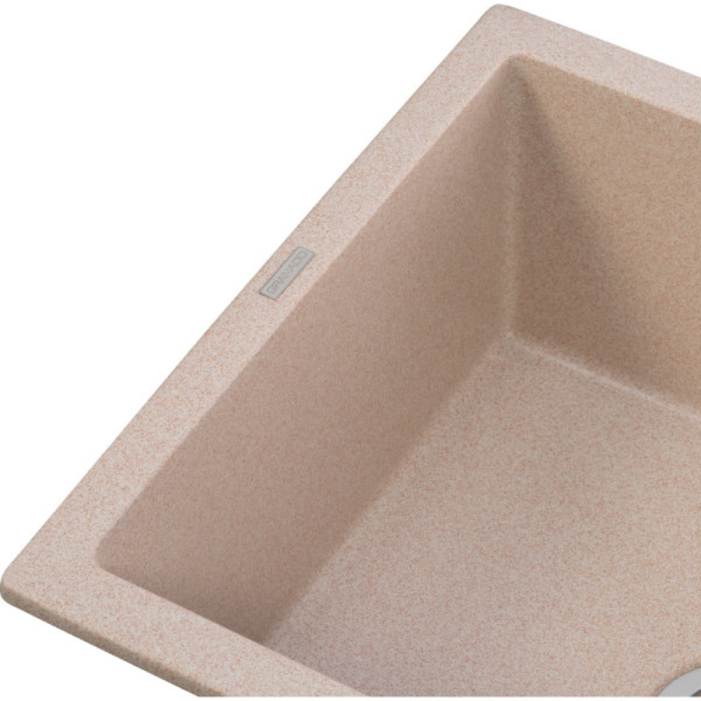 Мийка кухонна GRANADO NAVIA avena з сифоном (775*495mm.) (gr3802)