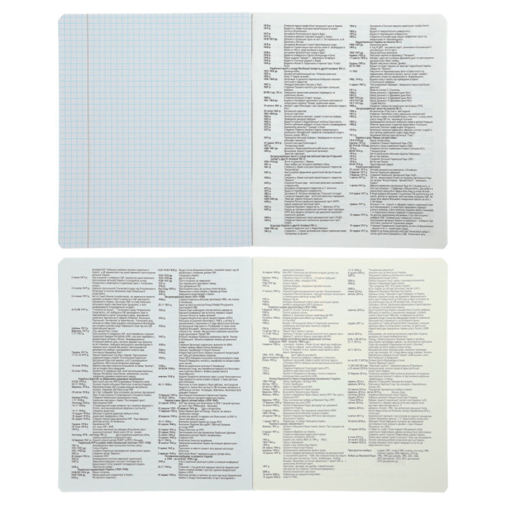 Зошит ZiBi предметний BLACK, 36 аркушів, клітинка, історія (ZB.1730-15)