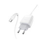 Зарядний пристрій HOCO C72Q Glorious USB QC3.0 + cable USB to USB-C 18W White (6931474732552)
