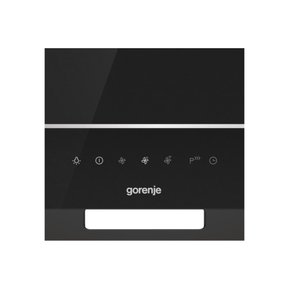 Витяжка Gorenje похила, 60см, 639м.куб/год, чорний