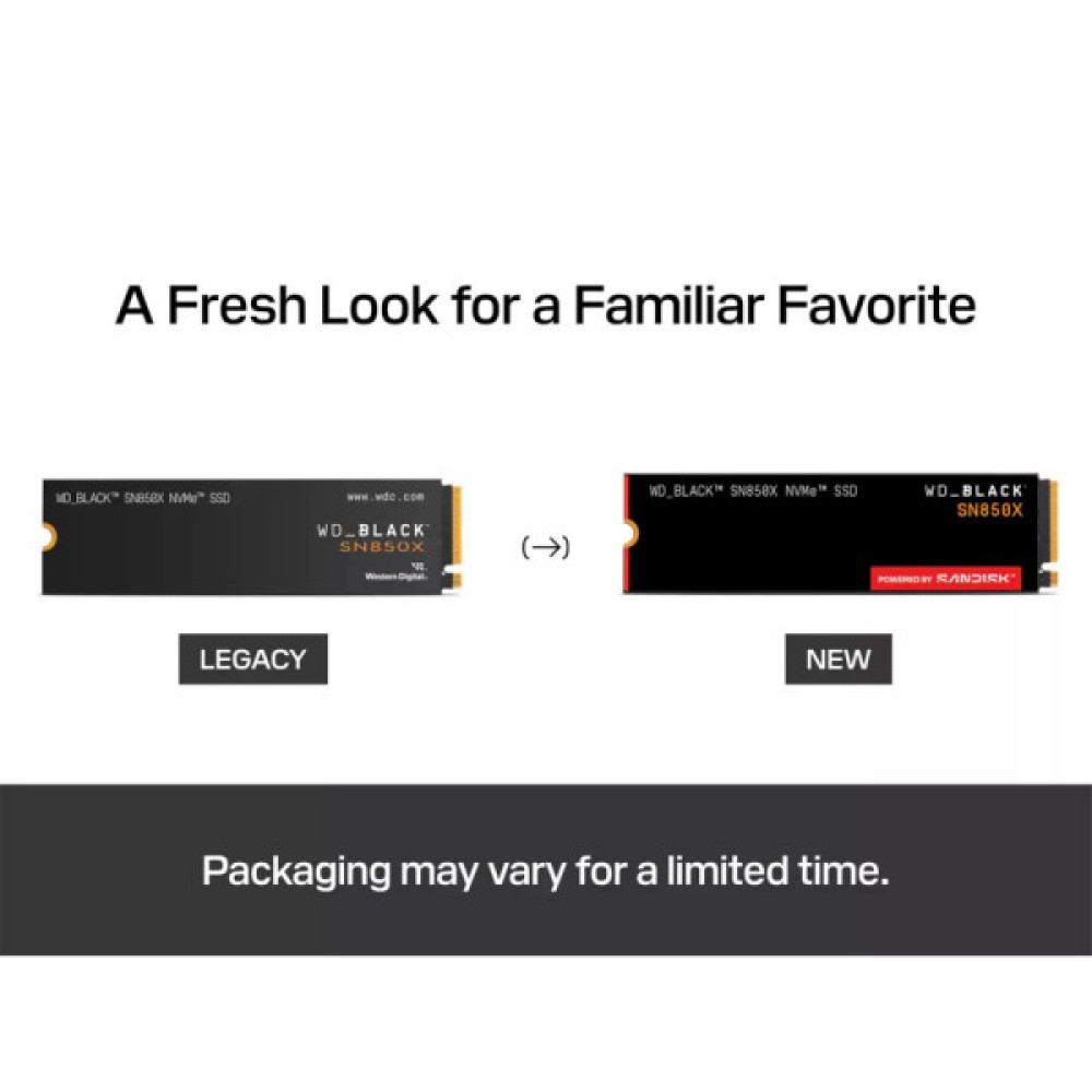 WESTERN DIGITAL WDS400T2X0E 4Tb Black SN850X N