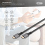 Кабель мультимедійний HDMI M to HDMI M 2.0m V2.1 8K60Hz 48Gbps black Digitus (DB-330200-020-S)