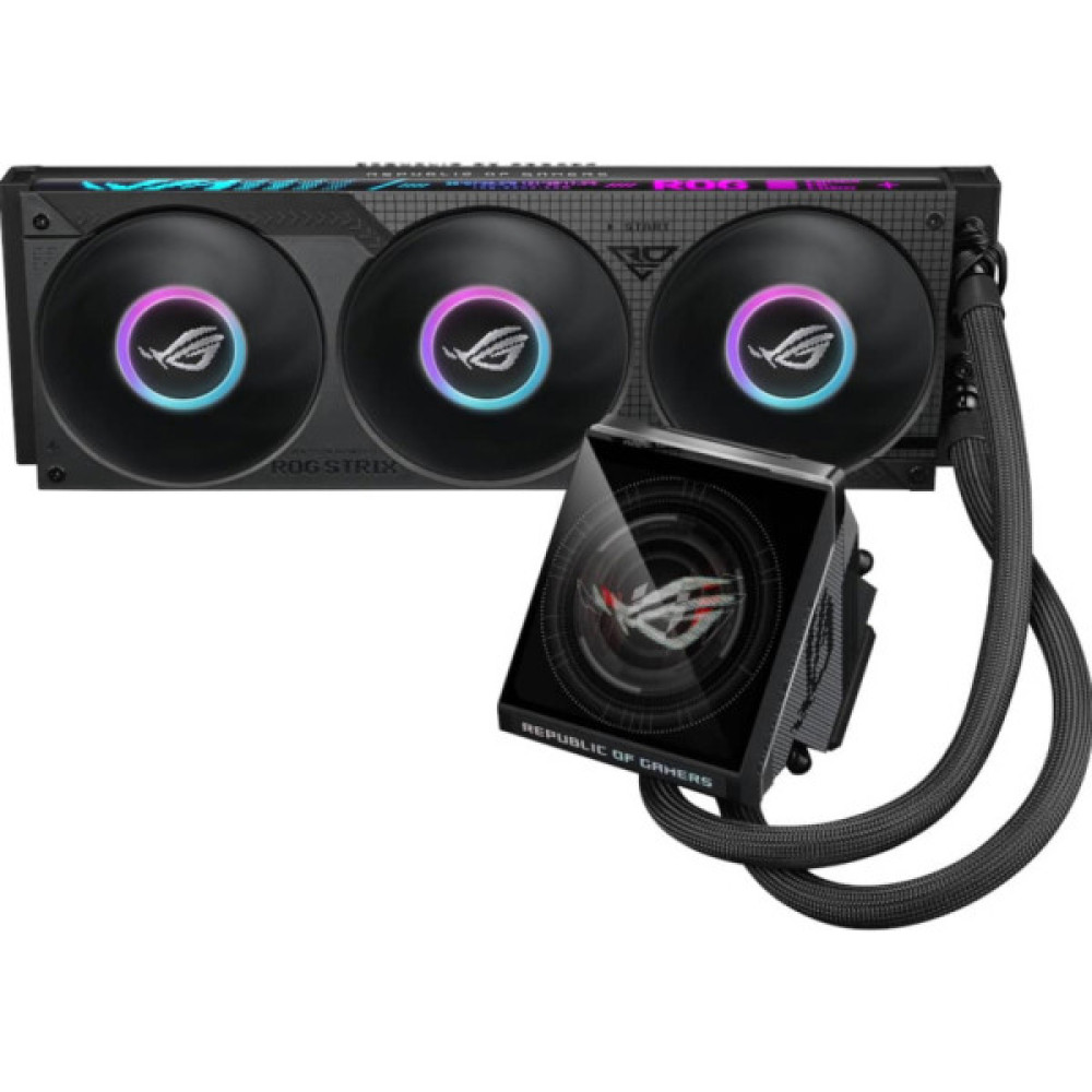 Система рідинного охолодження ASUS ROG STRIX LC IV 360 ARGB LCD (90RC01M1-B0EAY0)