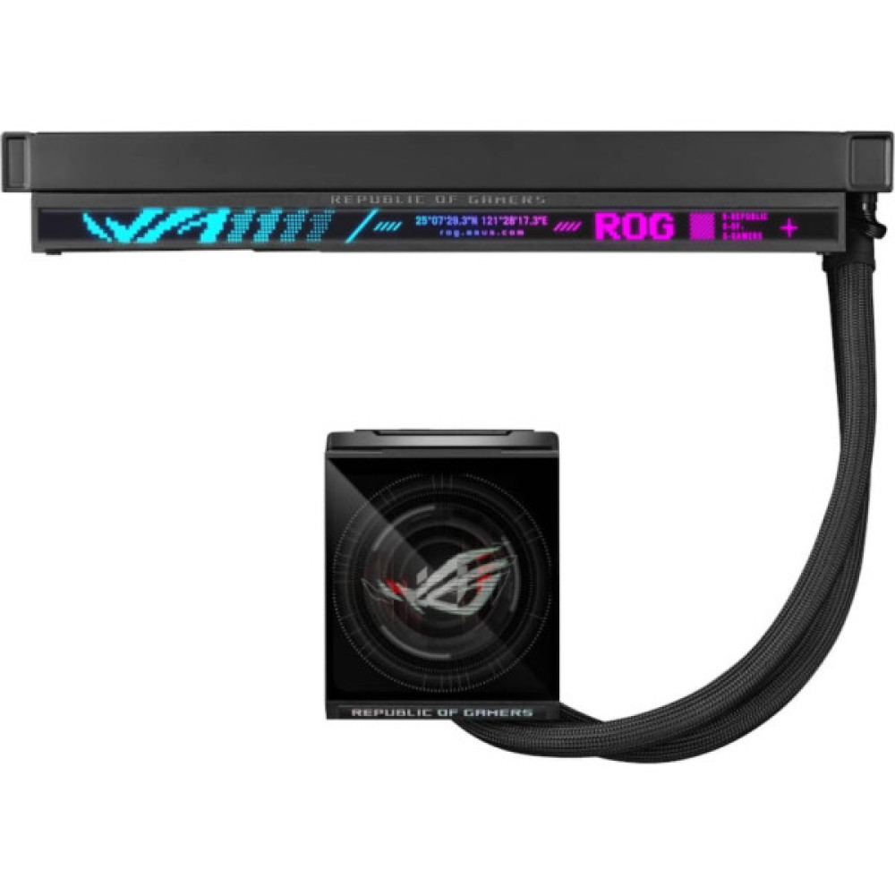 Система рідинного охолодження ASUS ROG STRIX LC IV 360 ARGB LCD (90RC01M1-B0EAY0)